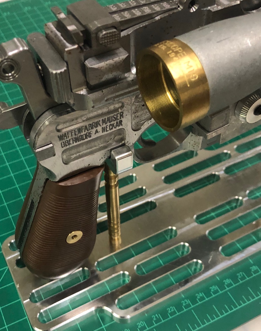 DL44 ALUMINUM&BRASS CNC MACHINE STAND Blaster Factory