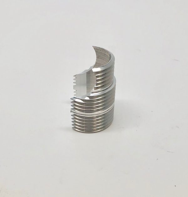 DL44 Hansol dl44 TFA aluminum heat sink  greeblie Cnc machined aluminum heat sink Dl 44 blaster shown and is not included in this auction,,,,  just one aluminum heat sink